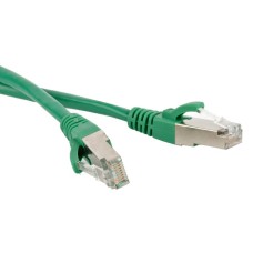 Патч-корд F/UTP Hyperline PC-LPM-STP-RJ45-RJ45-C6-2M-LSZH-GN