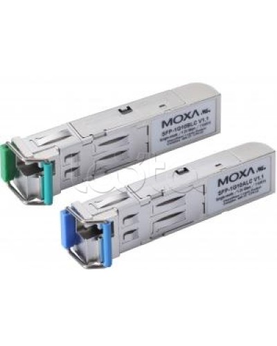 Трансивер-SFP одножильный (WDM) Moxa SFP-1G10ALC-T в Тюмени Модули SFP/XFP/GBIC Pintop.ru
