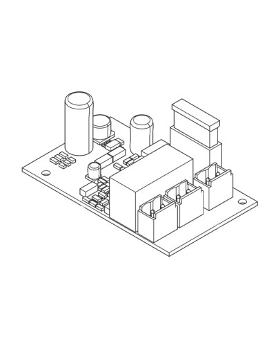 Came LB39 (002LB39) - Плата аварийного питания для подключения и зарядки 2 аккумуляторов, 12 В - 7 Ач в Тюмени Запчасти для шлагбаумов и автоматики Pintop.ru