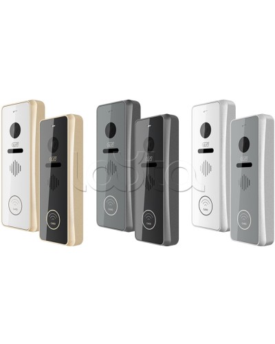 Панель вызывная CTV-D4002EM (серебро) в Тюмени Вызывные видеопанели малоабонентные Pintop.ru