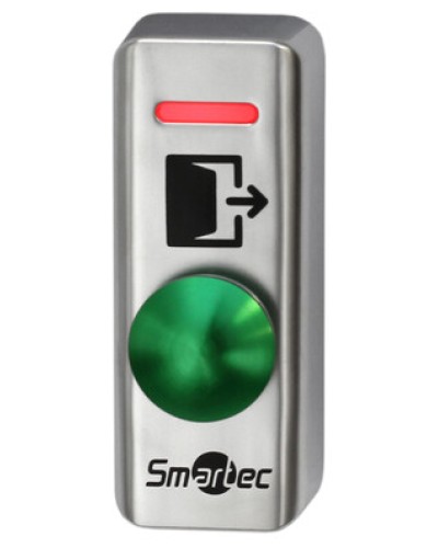 Кнопка металлическая накладная Smartec ST-EX241L в Тюмени Кнопки выхода Pintop.ru