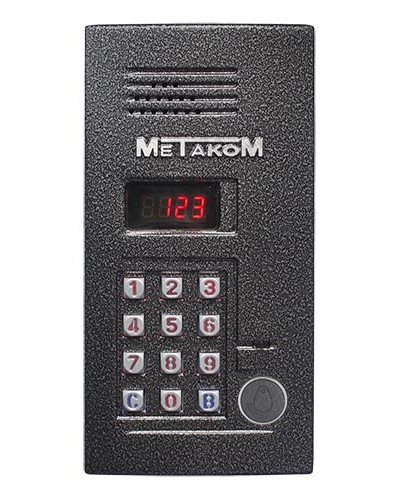 Блок вызова домофона Метаком MK2012-RFEN в Тюмени Блоки вызова многоабонентные Pintop.ru