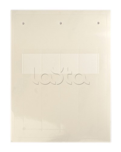 Самоламинирующаяся маркировка для кабелей и труб. Белая DKC CMSA10023W в Тюмени Аксессуары для лотков Pintop.ru