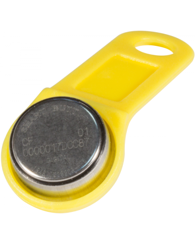 Ключ Tantos TM1990A iButton TS (жёлтый) в Тюмени Дополнительное оборудование для СКУД Pintop.ru