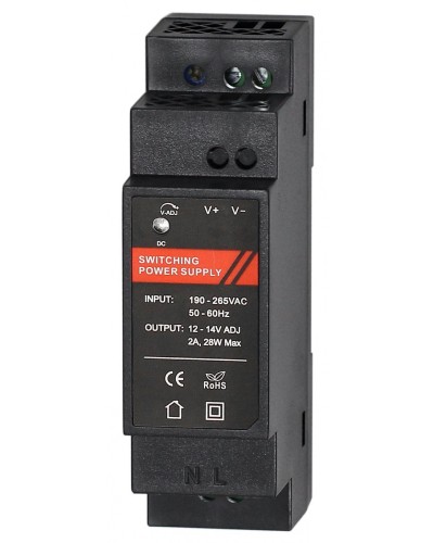 Блок питания Smartec ST-PS102DDS-BK в Тюмени Дополнительное оборудование для СКУД Pintop.ru