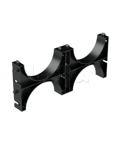 Держатель расстояния двойной (кластер) для двустенных труб д.160 мм DKC 025162 в Тюмени Аксессуары для кабель-канала Pintop.ru