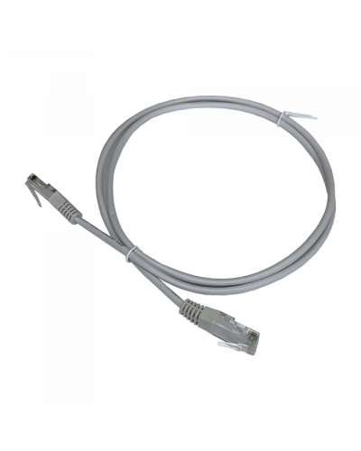 Патч-корд 2-х парный UTP кат.5e, с заливными колпачками, 0.5 м, серый TWT (TWT2-45-45-0.5-GY) в Тюмени Патчкорды (медные) Pintop.ru