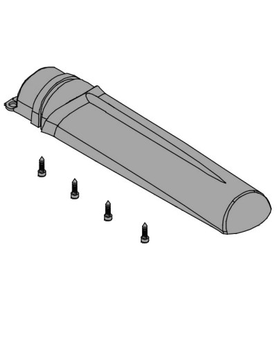 Крышка кожуха винта АХ5024, АХ71230 Came 119RID310 в Тюмени Запчасти для шлагбаумов и автоматики Pintop.ru