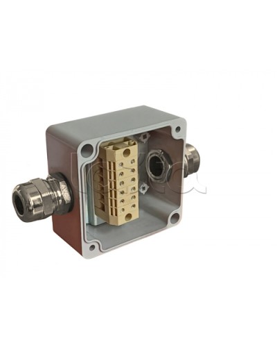 Коробка пылевлагонепроницаемая клеммная G366 А МВ К АЯКС IP66/IP65, 82x80x55 Магнито-контакт в Тюмени Распределительные коробки Pintop.ru