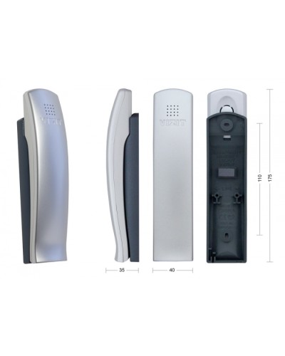 Трубка переговорная Vizit УКП-7M в Тюмени Многоабонентные устройства Pintop.ru