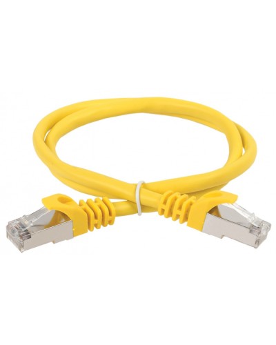 ITK Коммутационный шнур кат. 5Е FTP LSZH 15м желтый (PC05-C5EFL-15M) в Тюмени Патч-корды и пигтейлы Pintop.ru