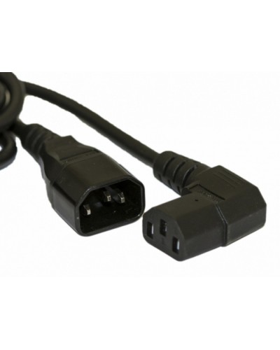 Кабель питания монитор-компьютер Hyperline PWC-IEC13A-IEC14-5.0-BK в Тюмени Коннекторы Pintop.ru