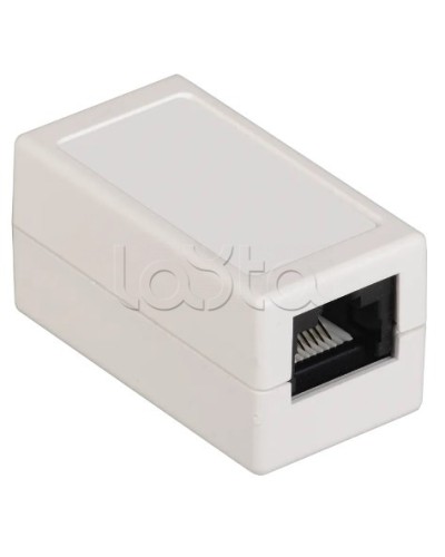 Проходной адаптер кат. 6 UTP тип RJ45-RJ45 ITK CS70-1C06U в Тюмени Проходные адаптеры RJ-45 и разветвители Pintop.ru