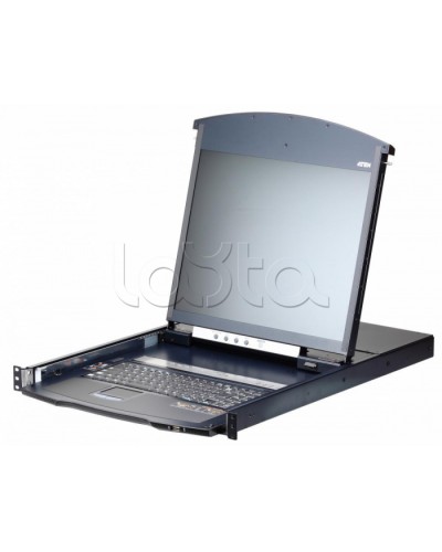 KVM консоль с переключателем ATEN KL1108VN-AXA-RG в Тюмени Оборудование для видеонаблюдения Pintop.ru