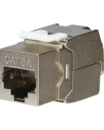 Модуль Keystone, Jack RJ-45(8P8C), FTP экранированный, CAT 6A, тип 180 град., самозажимной REXANT PRO 02-0361 в Тюмени Модули Keystone Pintop.ru