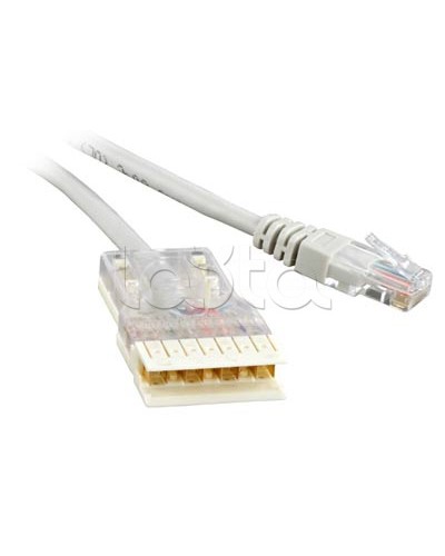 Патч-корд Hyperline PC-110-RJ45-4P-C5e-3M-LSZH-GY в Тюмени Патчкорды (медные) Pintop.ru