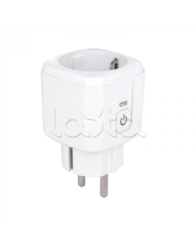 Умная Wi-Fi розетка CTV-HomePlug в Тюмени Дополнительное оборудование для СКУД Pintop.ru