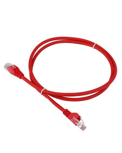 Патч-корд LANMASTER LSZH UTP кат.5e, 11 м, красный LANMASTER LAN-PC45/U5E-11-RD в Тюмени Патчкорды (медные) Pintop.ru