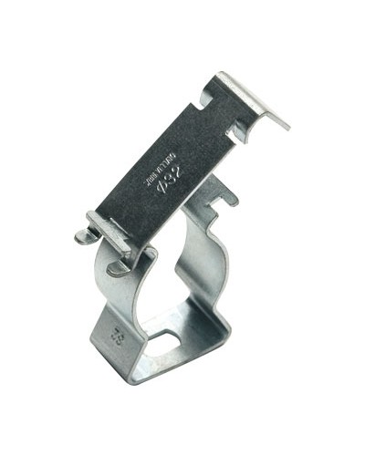 Держатель с крышкой быстрой фиксации для металлорукава Dнар=25 мм6044-A25ДКС в Тюмени Держатели, клипсы, скобы Pintop.ru