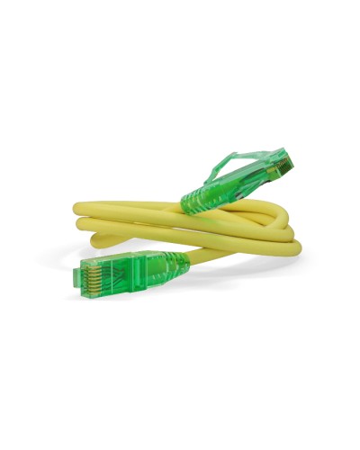 Патч-корд Hyperline PC-LPM-UTP-RJ45-RJ45-C6a-0.5M-LSZH-YL в Тюмени Патчкорды (медные) Pintop.ru