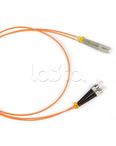 Патч-корд оптический LANMASTER LAN-ST-LC/OM2-1.5 в Тюмени Патч-корды и пигтейлы Pintop.ru