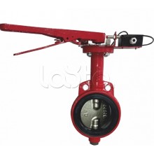 Затвордисковый с ручным приводом с контролем положения УКПЗА Спецавтоматика 3т 150/1,6(Р)-Ф.У3.1-"АМК-150v3"