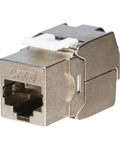 Модуль Keystone Jack RJ-45(8P8C), FTP экранированный, CAT 6, тип 180 град., самозажимной REXANT PRO 02-0261 в Тюмени Модули Keystone Pintop.ru