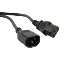 Кабель питания монитор-компьютер Hyperline PWC-IEC13-IEC14-10-BK