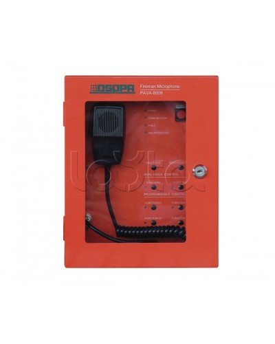 Станция микрофонная настенная DSPPA PAVA-8009 в Тюмени Система оповещения и трансляции Dsppa Pintop.ru