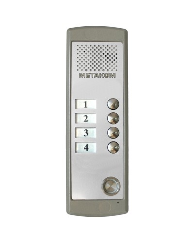 Блок вызова домофона Метаком MK4-K-TMV в Тюмени Блоки вызова многоабонентные Pintop.ru