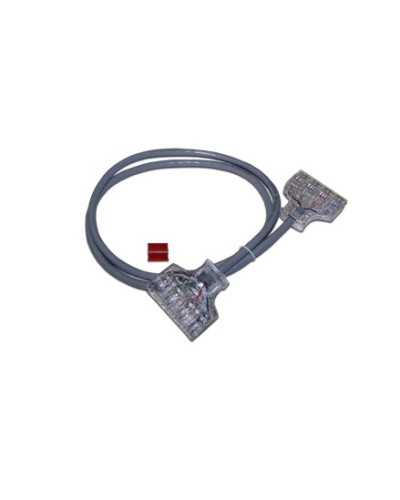 Патч-корд 110 тип - 110 тип, 1 пара, категория 6, 2 м, серый LANMASTER LAN-P4-P4-2.0/6 в Тюмени Патч-корды и пигтейлы Pintop.ru