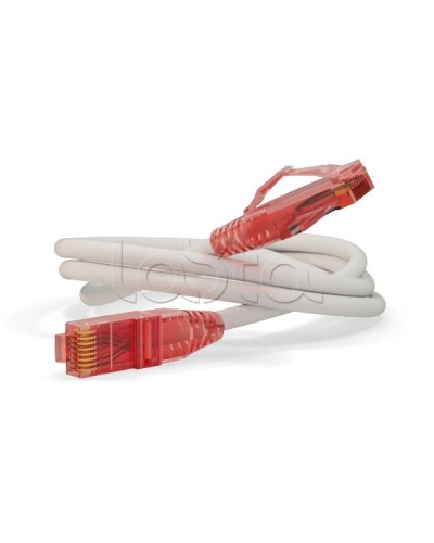Патч-корд U/UTP Hyperline PC-LPM-UTP-RJ45-RJ45-C5e-0.15M-LSZH-WH в Тюмени Патчкорды (медные) Pintop.ru