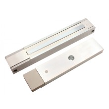 Электромагнитный замок с датчиком состояния двери ALeko ALM-300P (12В серый)