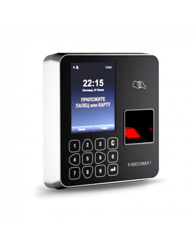 Терминал биометрический BioSmart WTC 2 MFR (Emarine, Mifare, NFC) в Тюмени Контроллеры Pintop.ru