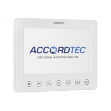 Видеодомофон 7" AccordTec AT-VD 751C/M WH