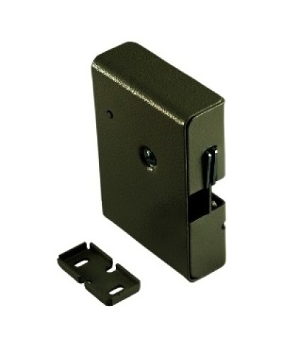 Замок электромеханический с толкателем и датчиком положения двери Promix-SM308.10.1 (черный) в Тюмени Электромеханические замки Pintop.ru