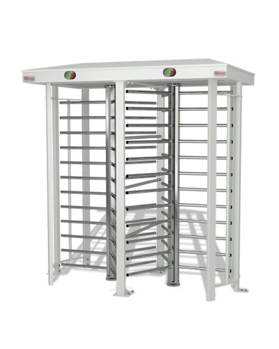 Турникет моторизованный сдвоенный полноростовой гибрид Oxgard Praktika Т-10-GM Doublе Pass (ВЗР 2332-05) в Тюмени Турникеты Pintop.ru