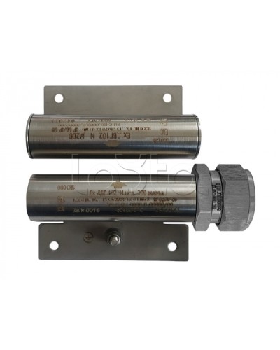 Датчик взрывозащищённый герконовый Магнито-контакт Ех ДВГ102 Al исп.250 с магнитом М-200 1Ex d IIC T6 Gb в Тюмени Извещатели охранные (Ex) Pintop.ru