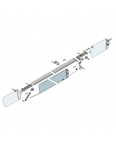 Механизм верхний профиля DF Came 119RIR226 в Тюмени Запчасти для шлагбаумов и автоматики Pintop.ru