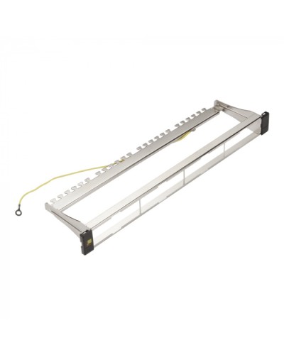 Панель модульная 19, экранированная, на 4 вставки, 1U LANMASTER LAN-FRM-PP-STP/1U в Тюмени Коммутационные изделия Pintop.ru