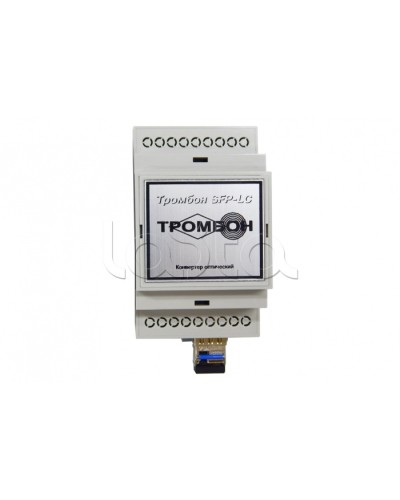 Конвертер оптический Тромбон SFP-LC-A в Тюмени Система оповещения и трансляции Pintop.ru