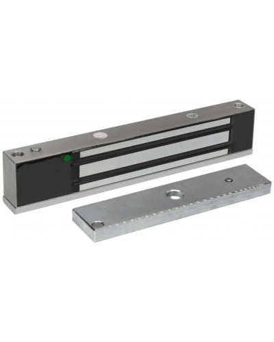 Smartec ST-EL263DLW-SS - Электромагнитный замок, уличное исполнение, СИД, датчик положения двери, IP68, нержавеющая сталь, усилие 260-280 кг. в Тюмени Электромагнитные замки Pintop.ru