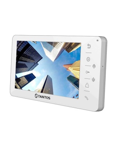 Монитор видеодомофона, цветной, TFT LCD 7 Tantos Amelie (White) Vizit в Тюмени Абонентские видеоустройства Pintop.ru