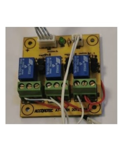 Универсальная релейная плата на 3 выхода AccordTec AT-RM01 в Тюмени Дополнительное оборудование для СКУД Pintop.ru