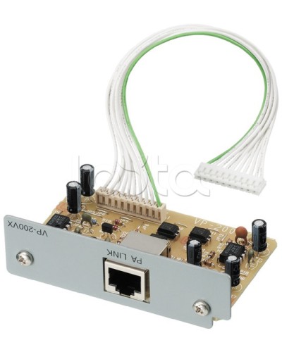 Модуль входа для усилителя серии VX-2000 TOА VP-200VX в Тюмени Системы оповещения и трансляции TOA Pintop.ru