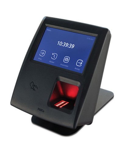 Биометрический терминал учета рабочего времени PERCo- CR11.1K в Тюмени Контроллеры Pintop.ru
