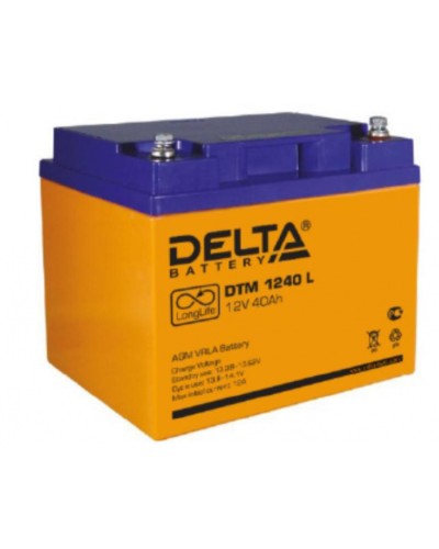 Аккумулятор свинцово-кислотный Delta DTM 1240 L в Тюмени Электротехническое оборудование Pintop.ru