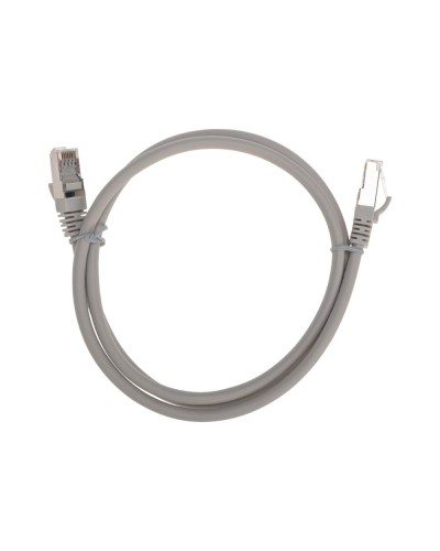 Патч-корд F/UTP, CAT 6, RJ45-RJ45, 26AWG, LSZH, серый, 1м REXANT 02-0210-1 в Тюмени Патчкорды (медные) Pintop.ru