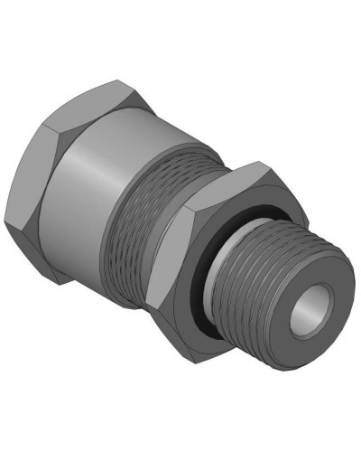 Кабельный ввод с резьбой G1/2 для открытой прокладки кабеля с проходным диаметром d=4-8 мм Спектрон КВН-ЕХЕ-8-Н-G1/2 в Тюмени Аксессуары для кабель-канала Pintop.ru