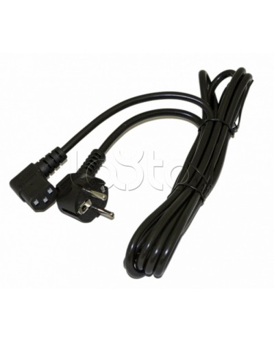 Кабель питания монитор-компьютер Hyperline PWC-IEC13A-SHM-3.0-BK в Тюмени Патч-корды и пигтейлы Pintop.ru